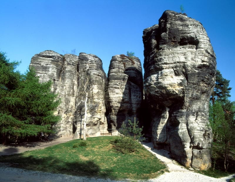 Děčínský Sněžník and Tiské stěny (Tisá Walls Rock Town)